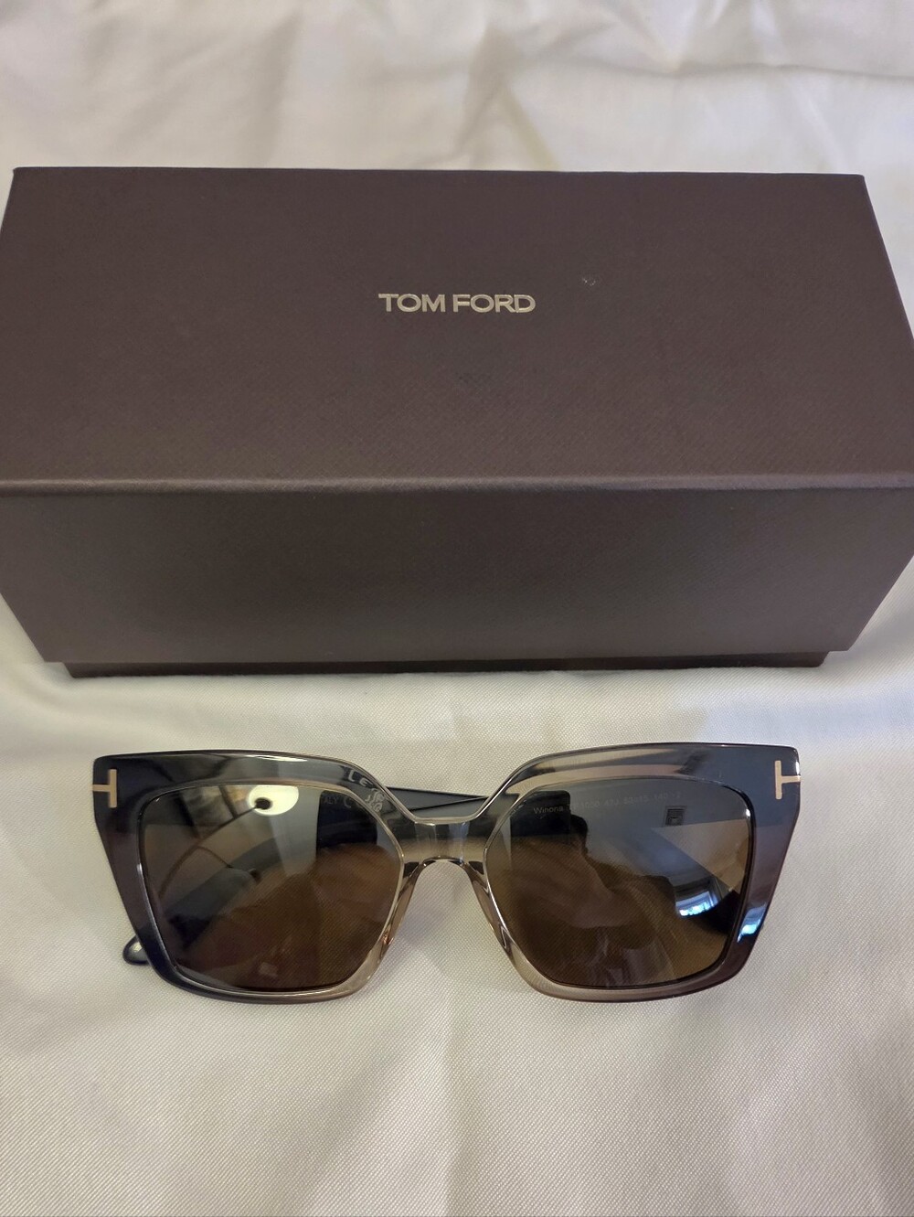 Tom Ford Women's Sunglass Brown Polarized Lenses